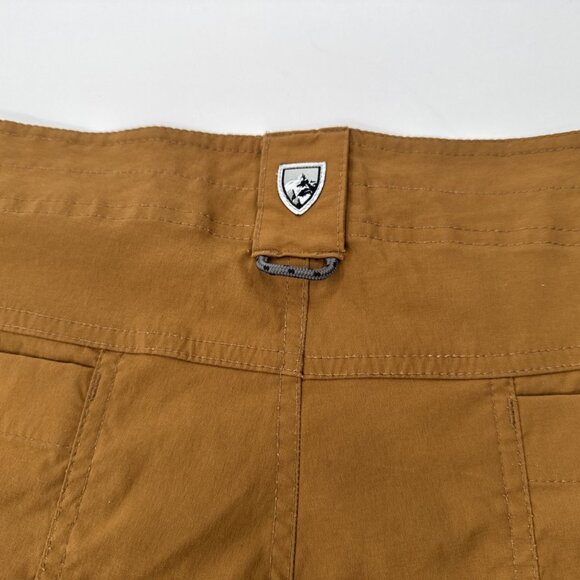 Kuhl Hiking Shorts Mens 40 Brown Outdoor Cargo Zip Pockets Stretch Nylon 108846 - Picture 11 of 12